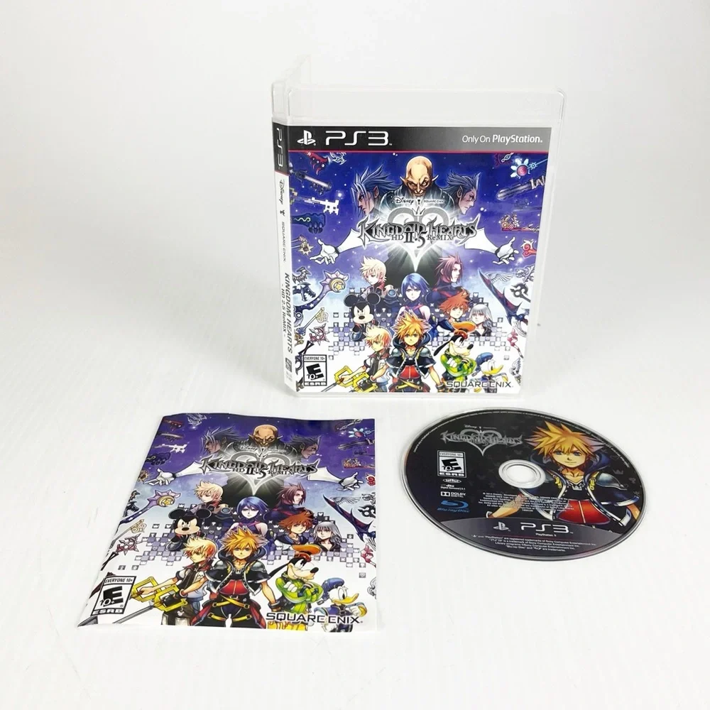 Kingdom Hearts HD 2.5 Remix Video Game for Sony PlayStation 3 PS3 Complete
